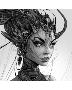 Female Head Sketch