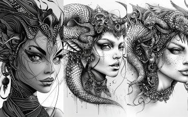 Female Head Sketch