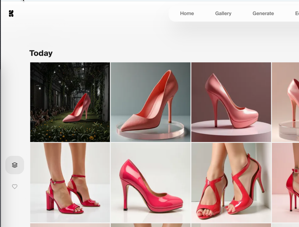 Create a Product Shot with Various Angles in Krea AI